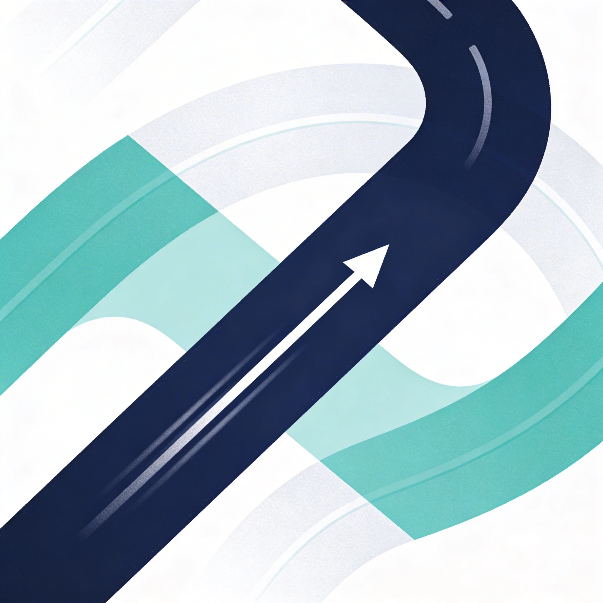 Abstract protected action flow illustration for the ActOnce closing call to action.